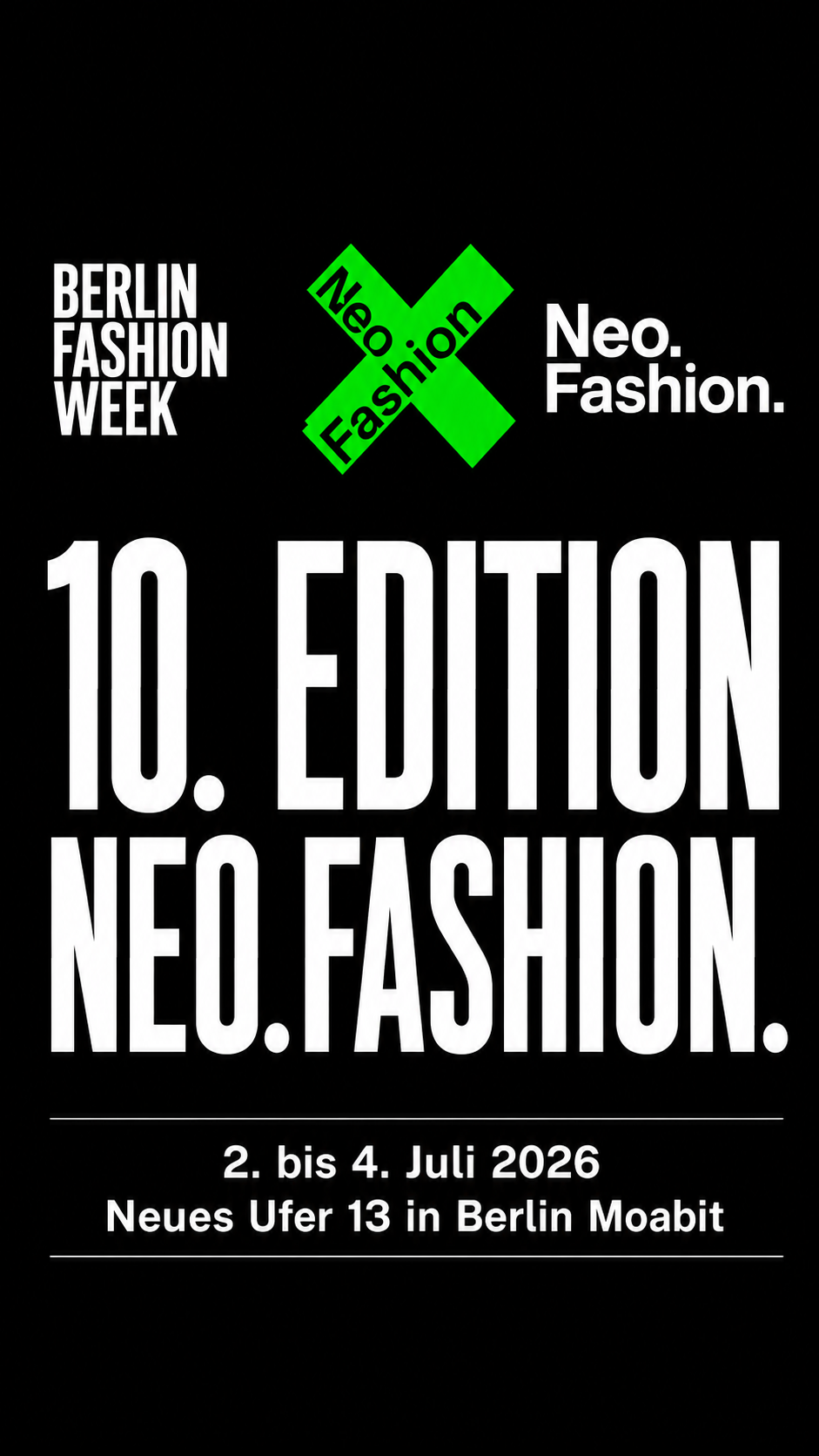 Countdown zur Neo.Fashion. 2026